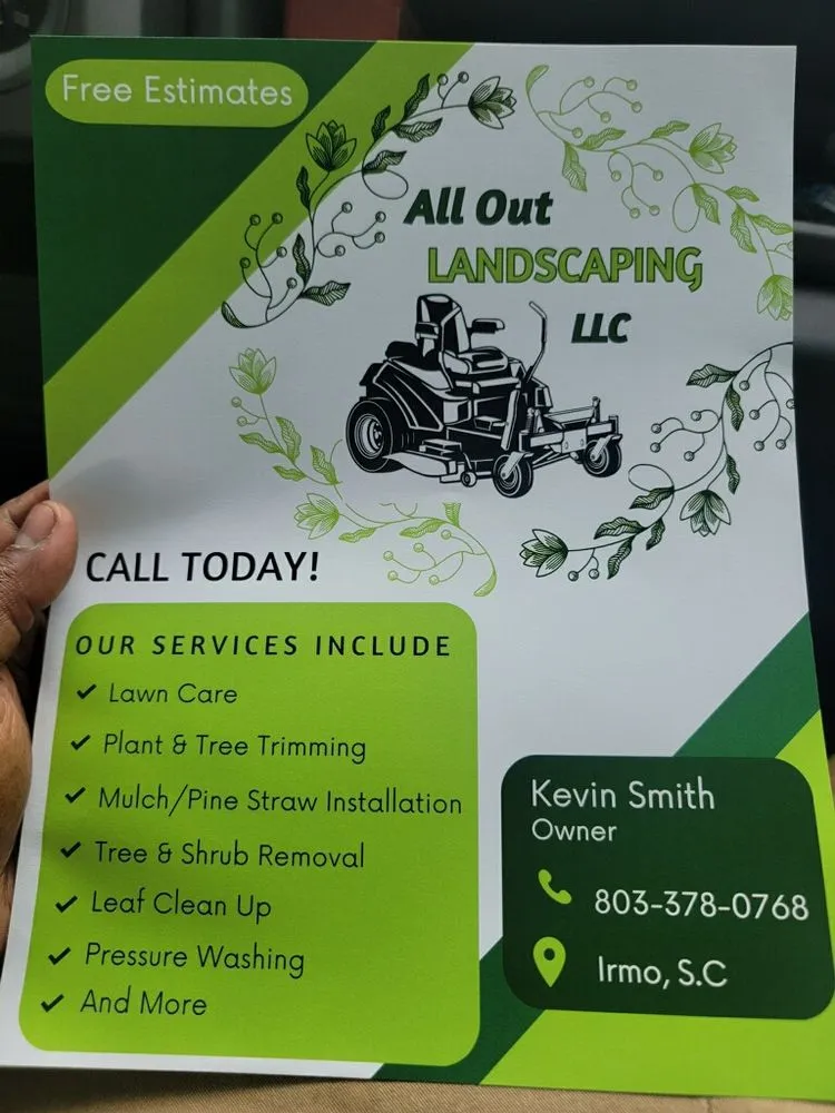 Affordable landscaping services in Irmo, SC - All Out Landscaping