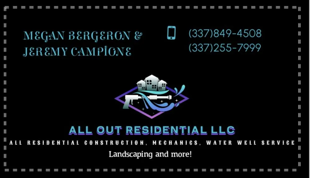 Custom lawn care service in Church Point, LA by All Out Residential