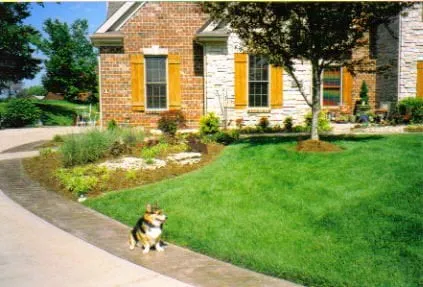Trusted lawn mowing service for beautiful yards in Chesterfield, MO by All Outdoors