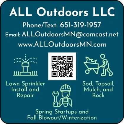 Local landscape installation with custom design in Hastings, MN by ALL Outdoors