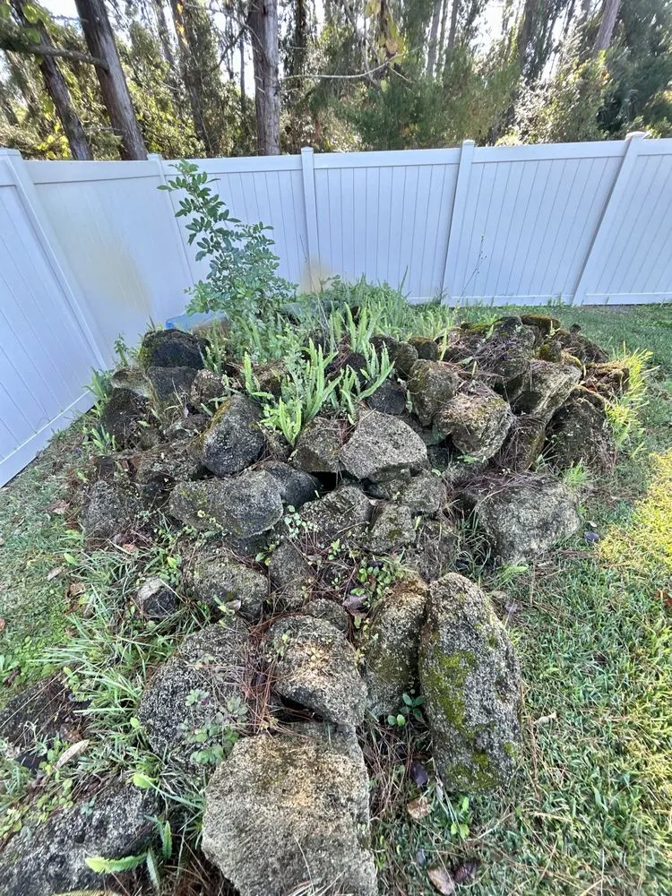 Affordable outdoor landscaping with custom design in Palm Coast, FL by All Outside Maintenance