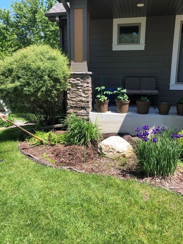 Reliable garden landscaping in Blaine, MN by All Over Elementz Outdoor Services
