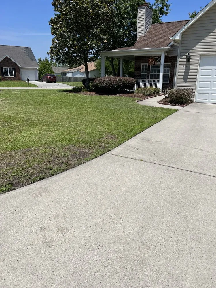 Trusted garden landscaping for residential properties in Leland, NC by All Over Pressure Washing N Landscaping