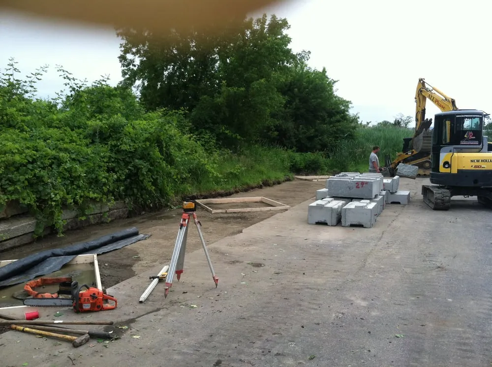 Affordable yard cleanup service for residential properties in Raymond, NH by All Phase Paving & Excavating