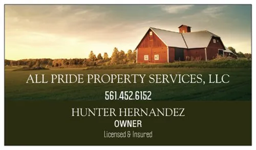 Local yard maintenance experts serving Okeechobee, FL - All Pride Property Services