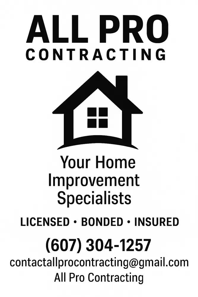 Affordable landscape installation in Elmira, NY by All Pro Contracting