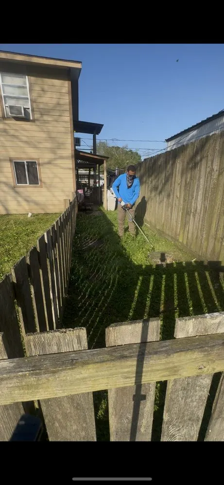 Custom landscape design in Baytown, TX by All Pro Home and Property Services