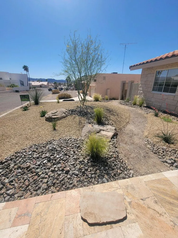 Reliable yard maintenance near you in Lake Havasu City, AZ by All Pro Landscape
