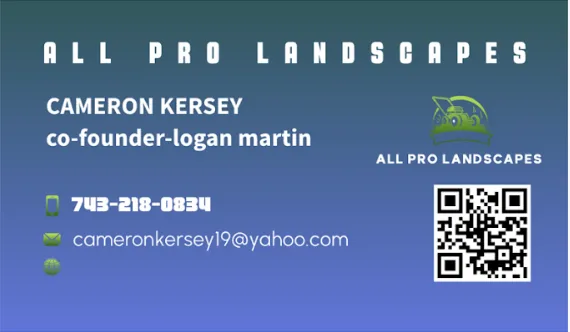 Expert outdoor landscaping in Burlington, NC by All Pro Landscapes