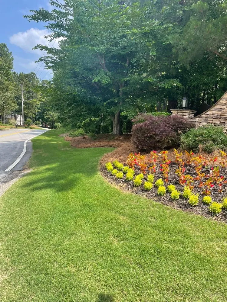 Trusted lawn mowing service in Hiram, GA by All Pro Landscapes