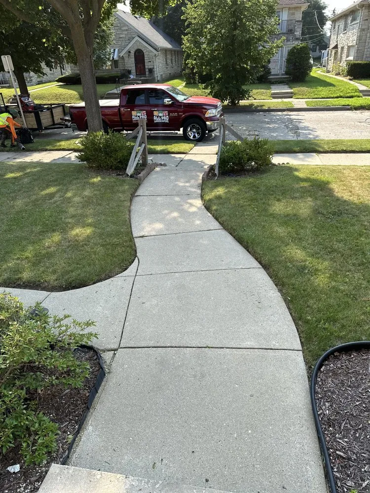 Local lawn care service experts serving Milwaukee, WI - All Pro Landscaping & Snow Removal