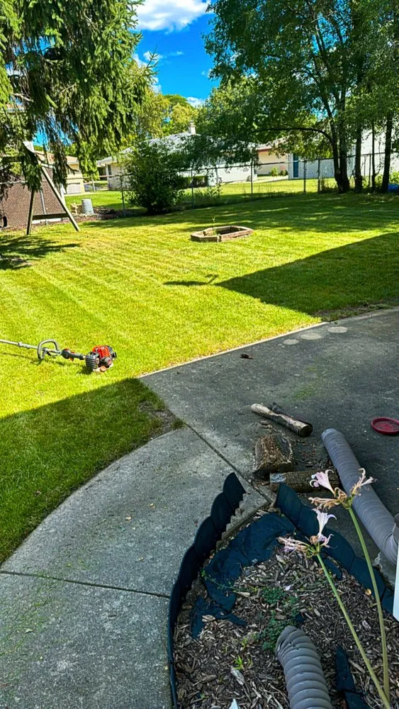 Top-rated yard cleanup service for homes in Milwaukee, WI by All Pro Landscaping & Snow Removal