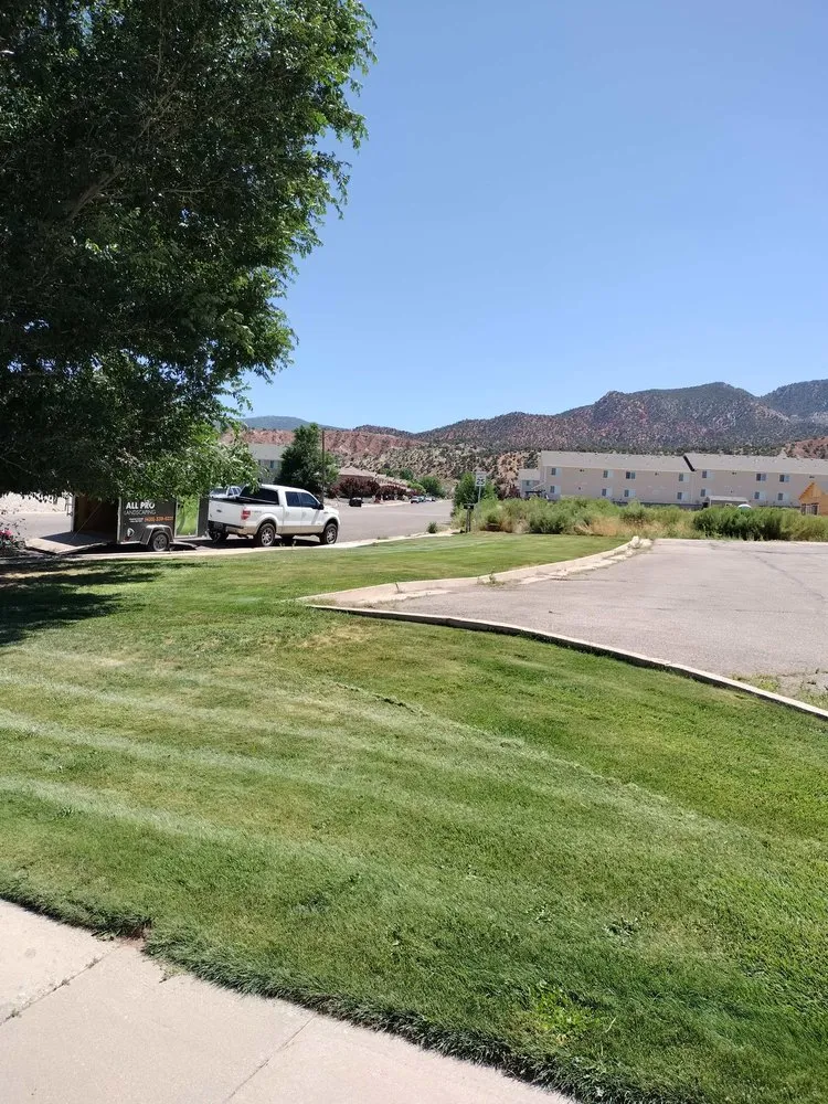 Professional yard maintenance in Cedar City, UT by All Pro Landscaping