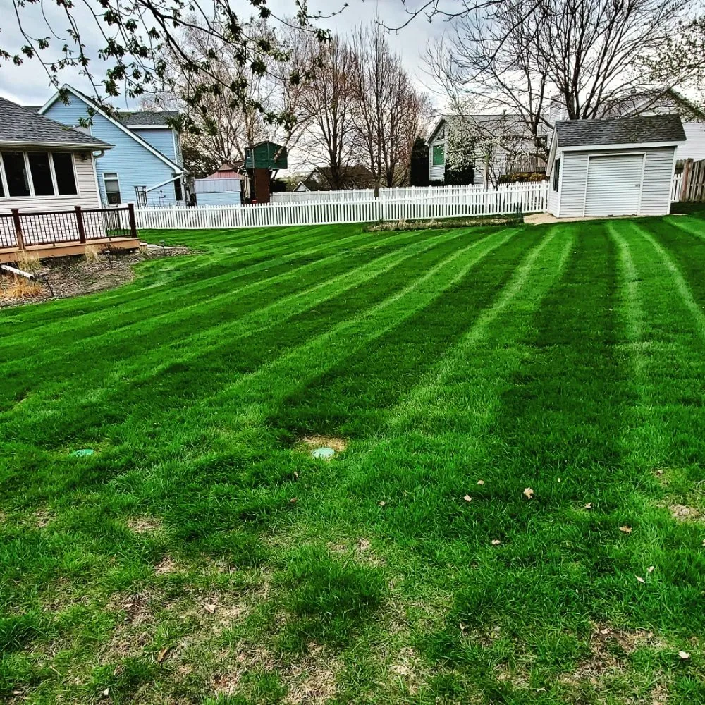 Custom landscaping services for beautiful yards in Lincoln, NE by All Pro Lawn & Snow