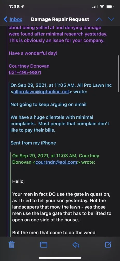 Expert outdoor landscaping in Massapequa, NY - All Pro Lawn Care & Design