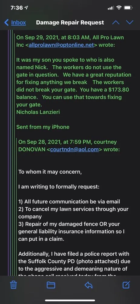 Professional outdoor landscaping experts serving Massapequa, NY - All Pro Lawn Care & Design