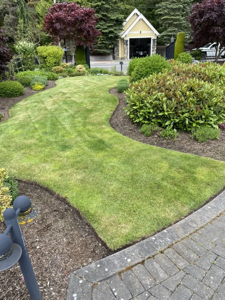 Professional landscape installation for homes in Bellingham, WA by All Pro Lawn Care