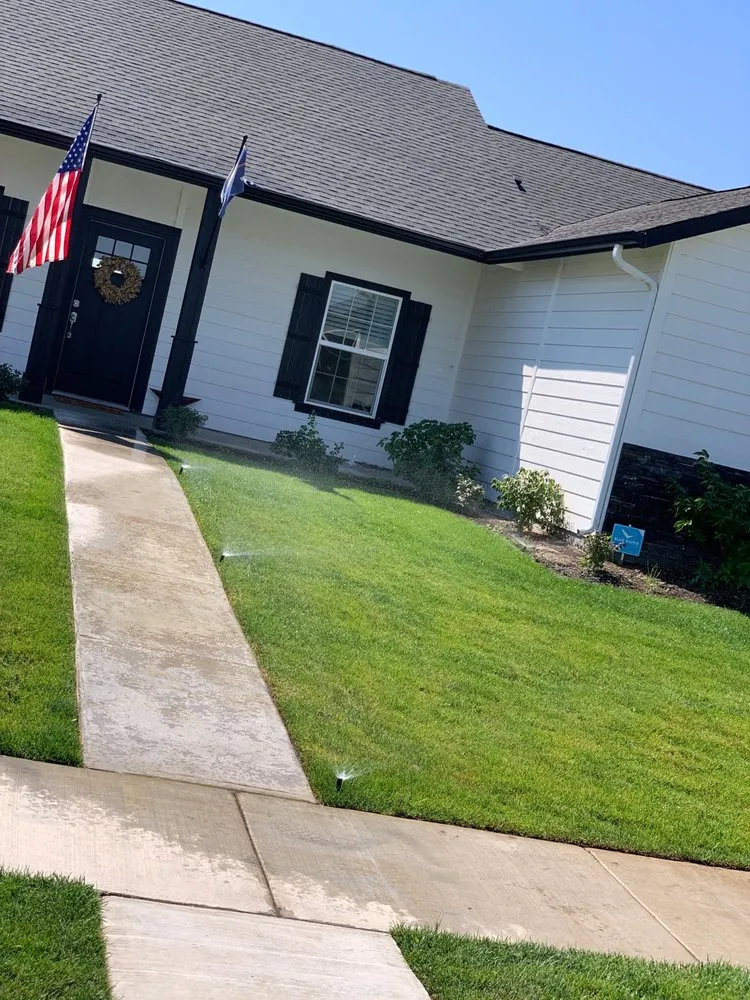 Custom landscape installation for year-round maintenance in Boise, ID by All Pro Lawn Service