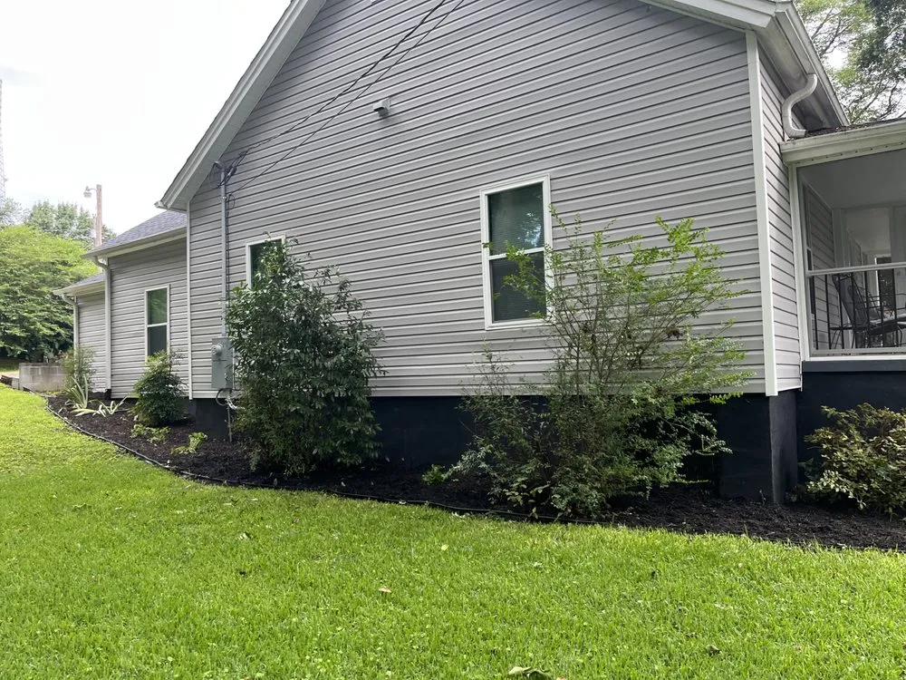 Custom residential landscaping with custom design in Hendersonville, NC by All Pro Outdoors