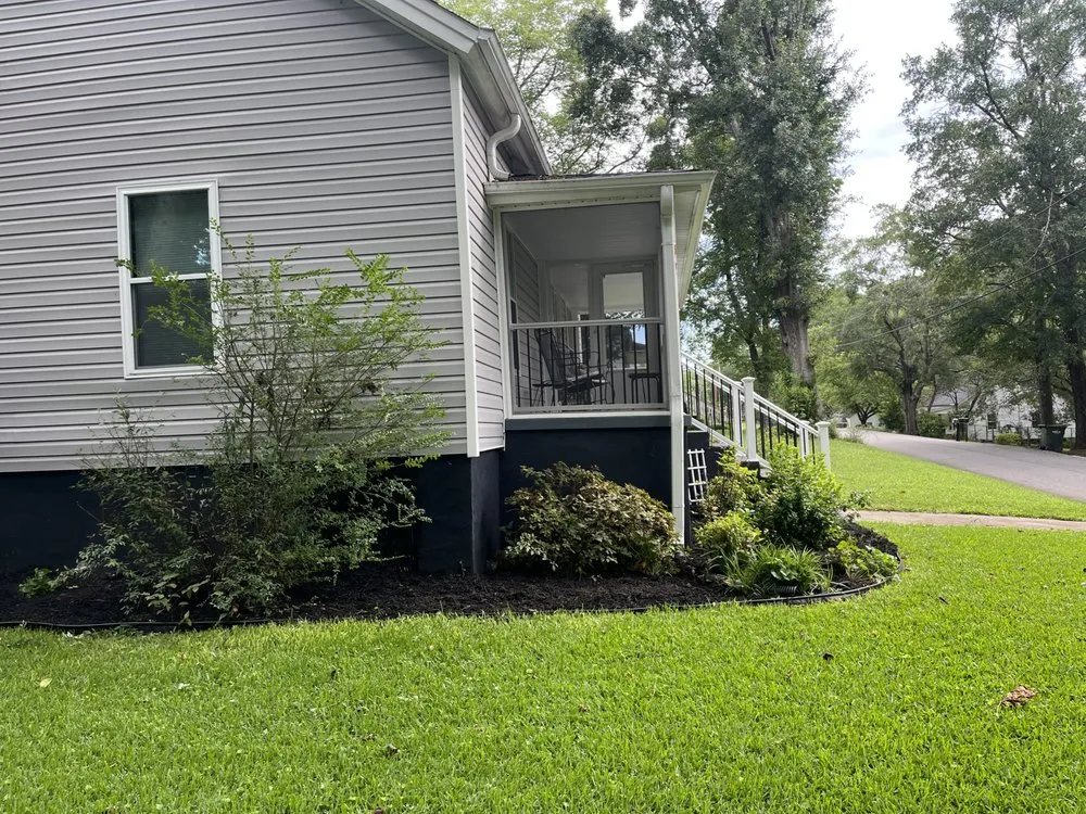 Affordable landscape installation for homes in Hendersonville, NC by All Pro Outdoors