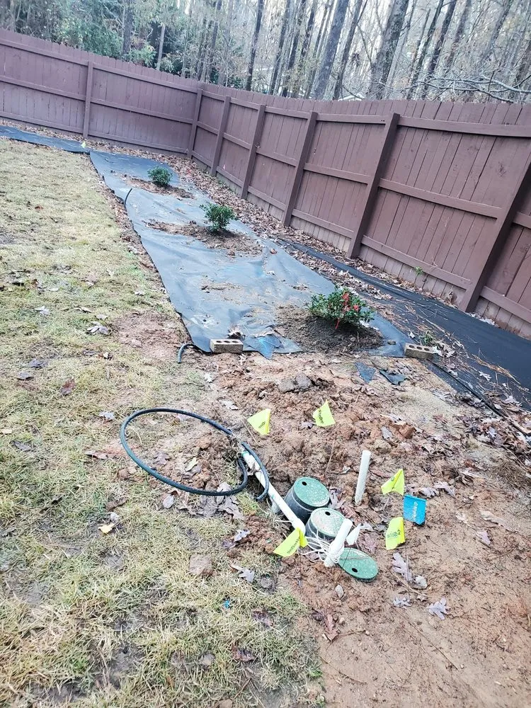 Professional outdoor landscaping with custom design across Conley, GA - All Pro Plus