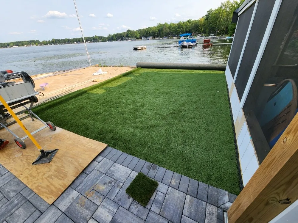 Local landscape installation in Coloma, MI by All Pro Professional Services