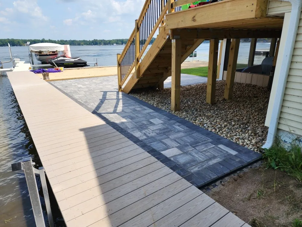 Local landscape installation in Coloma, MI by All Pro Professional Services