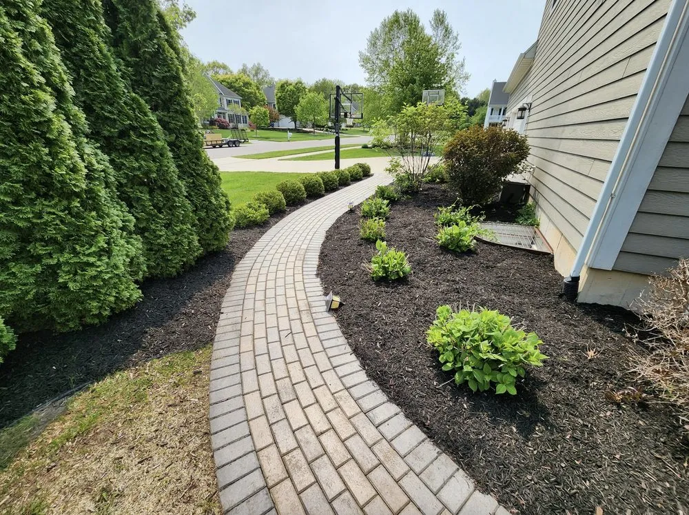 Professional landscape installation for outdoor upgrades in Coloma, MI by All Pro Professional Services