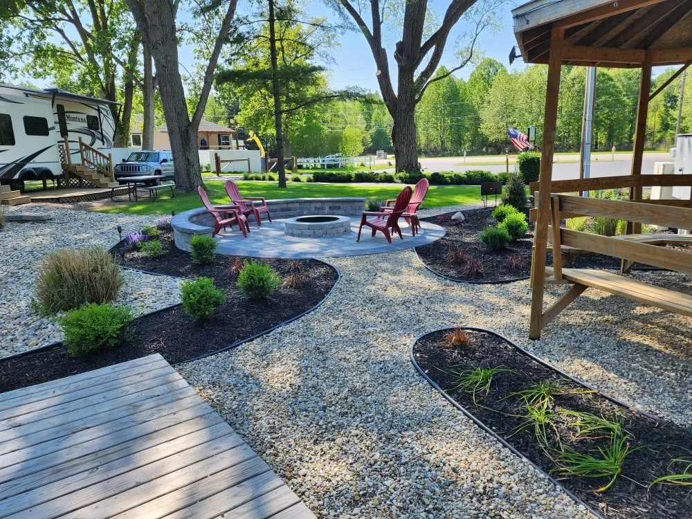 Expert garden landscaping in Coloma, MI by All Pro Professional Services