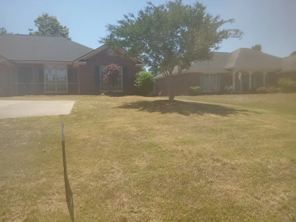 Custom landscape installation in Columbus, GA by All Pro Service