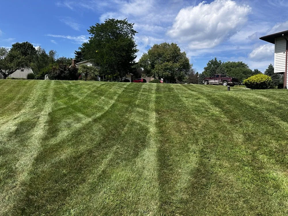 Expert lawn mowing service for beautiful yards across Lancaster, OH - All Pro Services