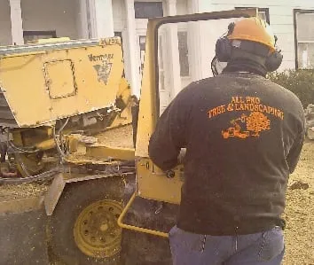 Affordable lawn mowing service for outdoor upgrades across Fulton, NY - All Pro Tree & Landscaping Service