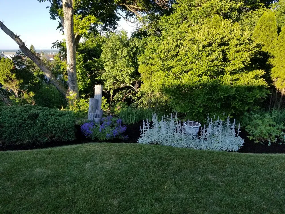 Custom landscape design for homes in Liverpool, NY by All Purpose Property Services