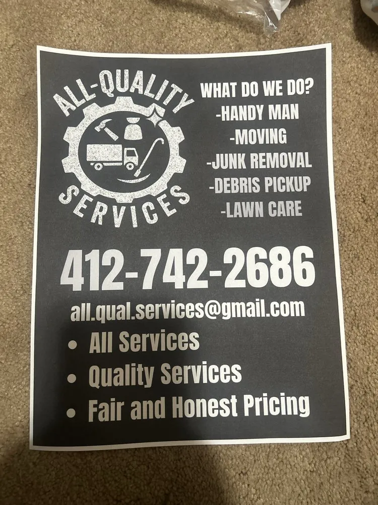 Professional yard cleanup service in West Mifflin, PA by All Quality Services