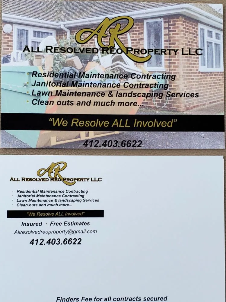 Trusted residential landscaping for homes in Pittsburgh, PA by All Resolved Reo Property