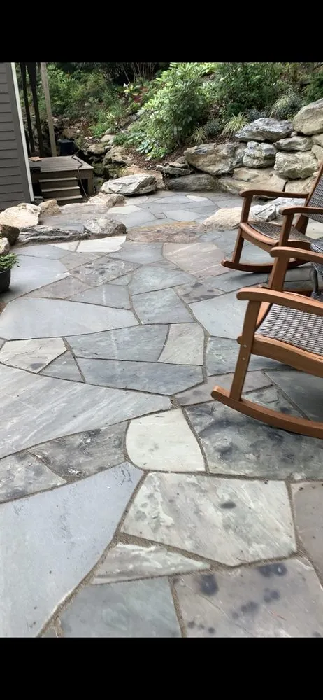 Local yard cleanup service with custom design across Enka, NC - All-Scape Solutions