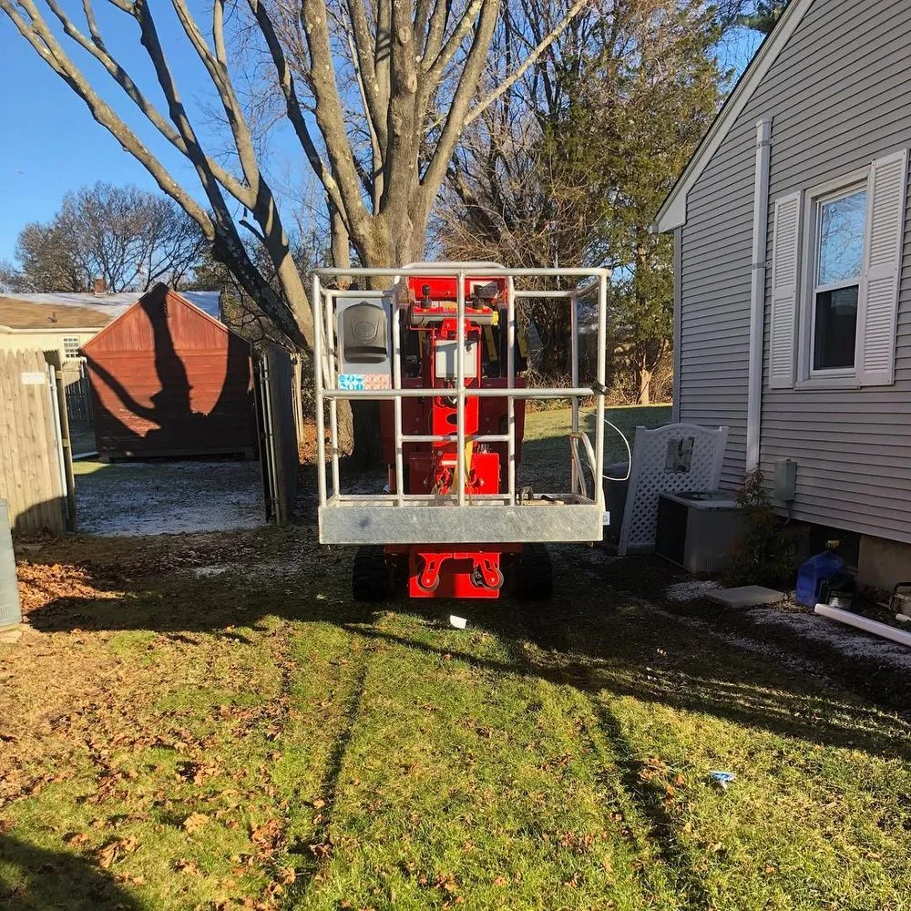 Affordable landscape installation in Exeter, RI by All-Scapes