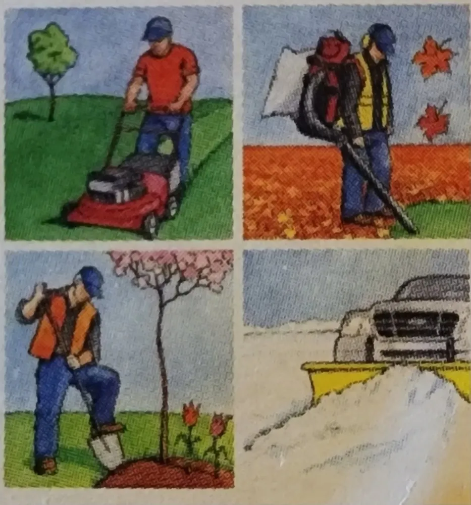 Custom lawn mowing service in Sioux City, IA - All Season Construction