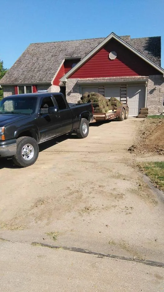 Custom outdoor landscaping for residential properties across Sioux City, IA - All Season Construction