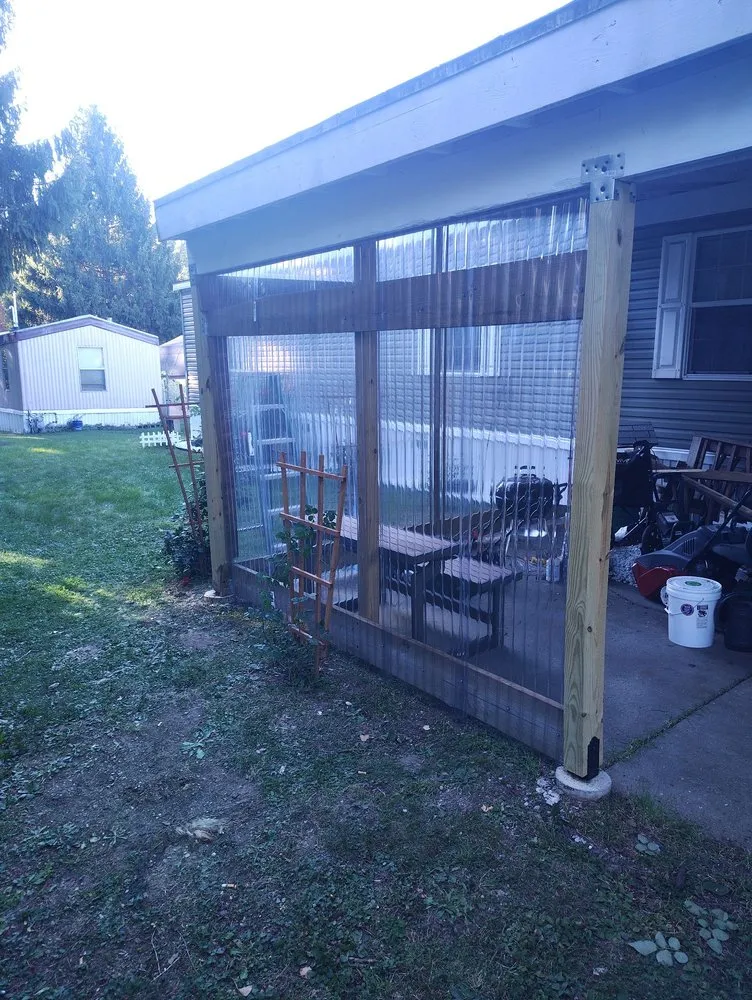 Professional landscape installation in Hamburg, NY by All Season Handyman