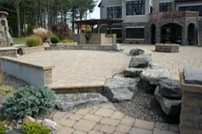 Expert yard cleanup service with custom design across Cicero, NY - All Season Landscaping