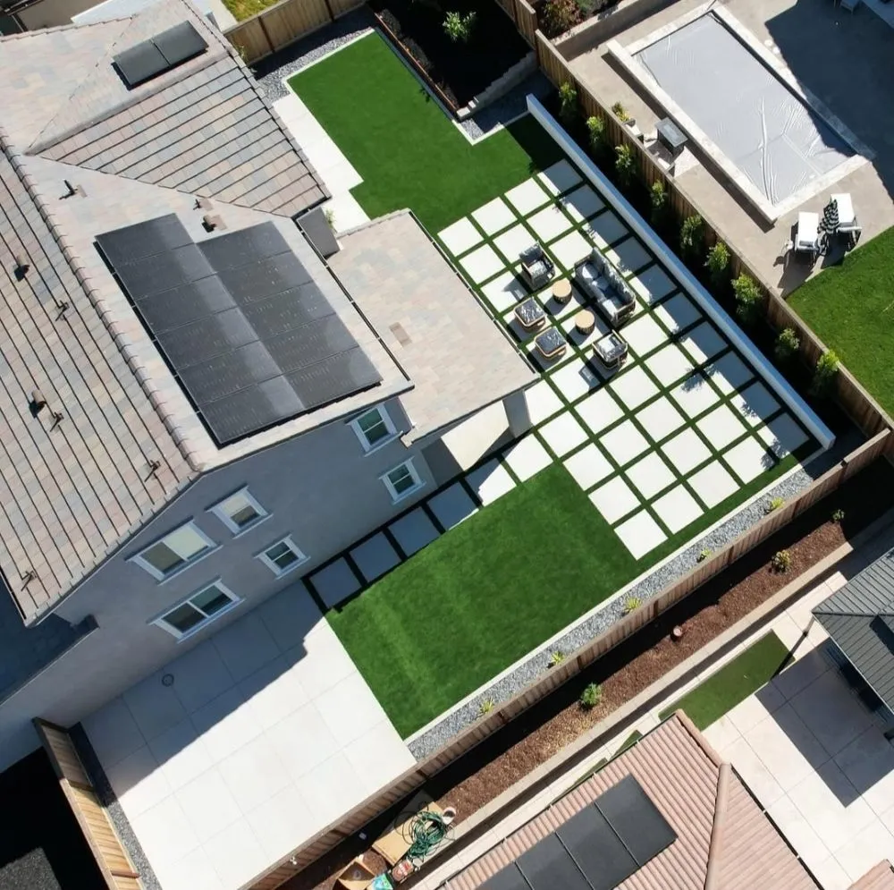 Custom lawn mowing service for residential properties in Fairfield, CA by All Season Landscaping