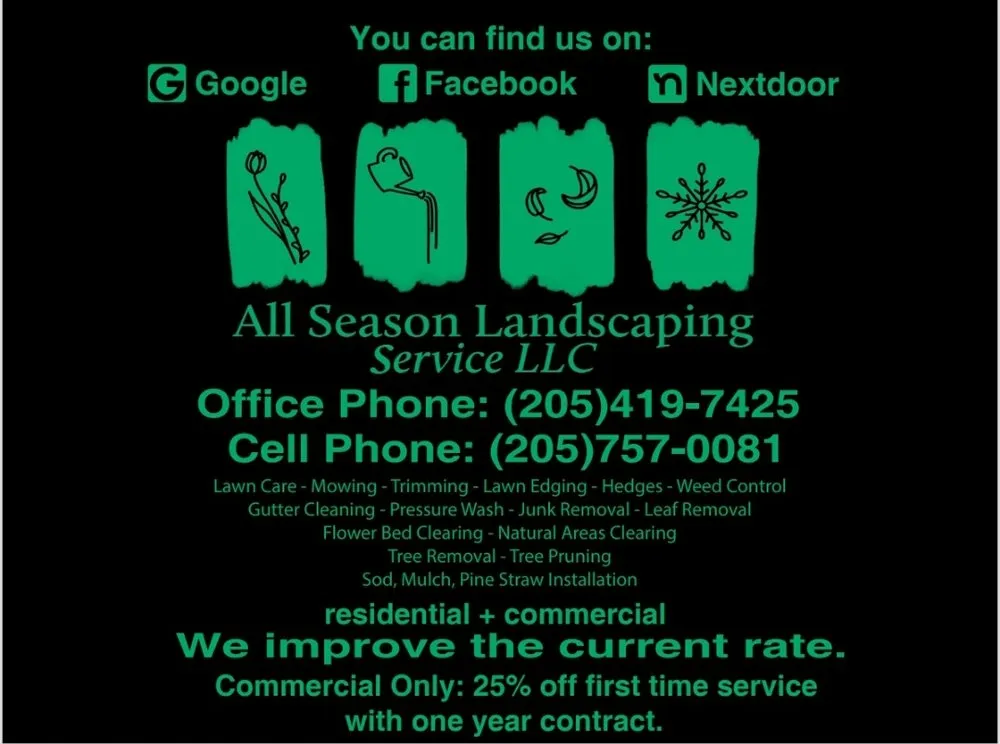 Expert landscape installation in Pelham, AL - All Season Landscaping Service