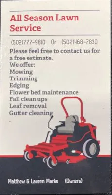 All Season Lawn Service Logo