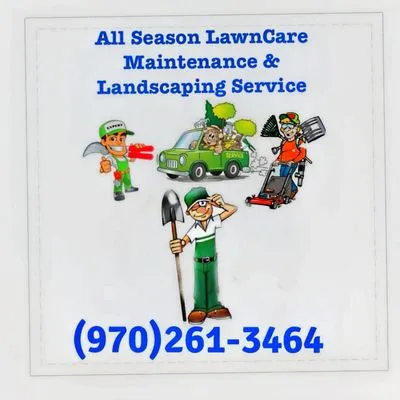 All Season Lawncare Maintenance & Landscaping Service Logo