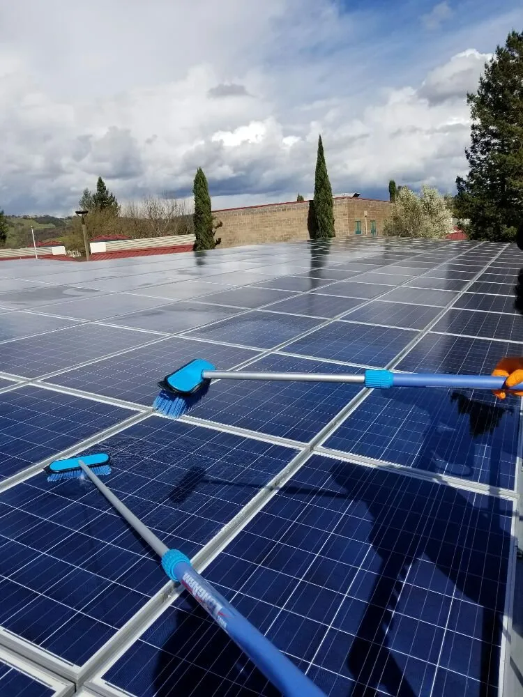 Custom garden landscaping in Fairfield, CA by All Season Solar Cleaning & Maintenance