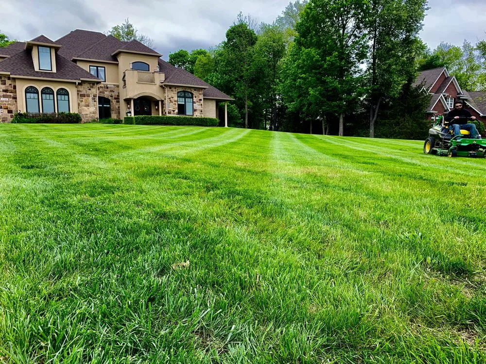 Expert lawn mowing service for beautiful yards across Brownsburg, IN - All Seasons Care