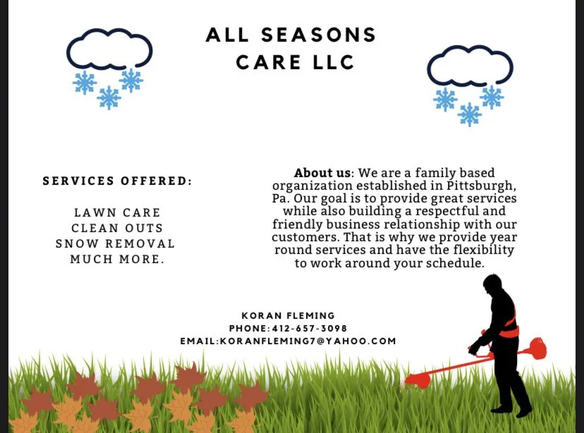 Custom yard cleanup service experts serving Pittsburgh, PA - All Seasons Care