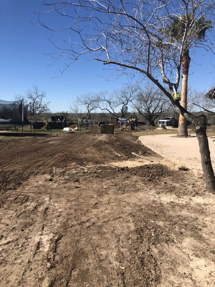 Professional landscape installation in La Vernia, TX by All Seasons Ground Care