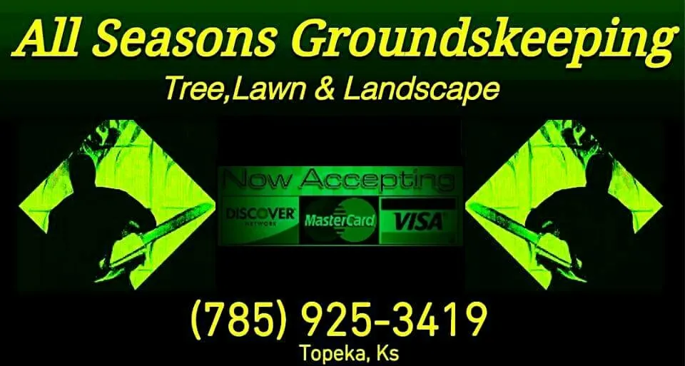 Custom residential landscaping in Topeka, KS by All Seasons Grounds Keeping